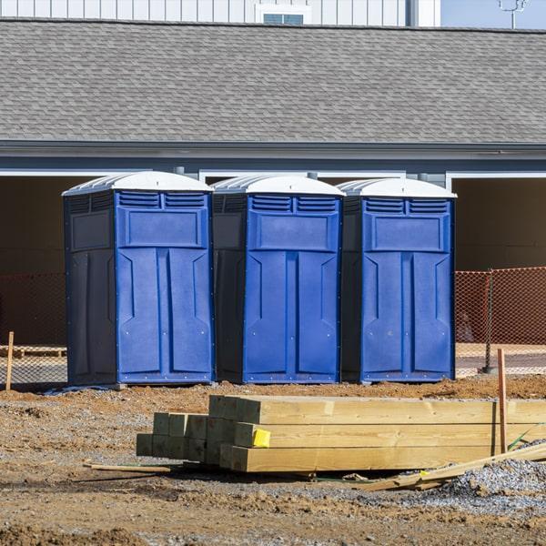 Heavy-duty construction site porta potty in Alamogordo, New Mexico
